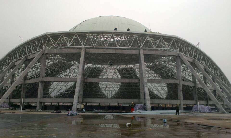 泸州温泉馆网架工程